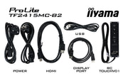 iiyama ProLite TF2415MC-B2 - 10pt PCAP 24" Open Frame Touchscreen Monitor - Open Box Touchscreen Monitor iiyama