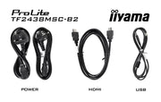 iiyama ProLite TF2438MSC-B2 24" FHD 120Hz 10pt Touchscreen Monitor Touchscreen Monitor iiyama