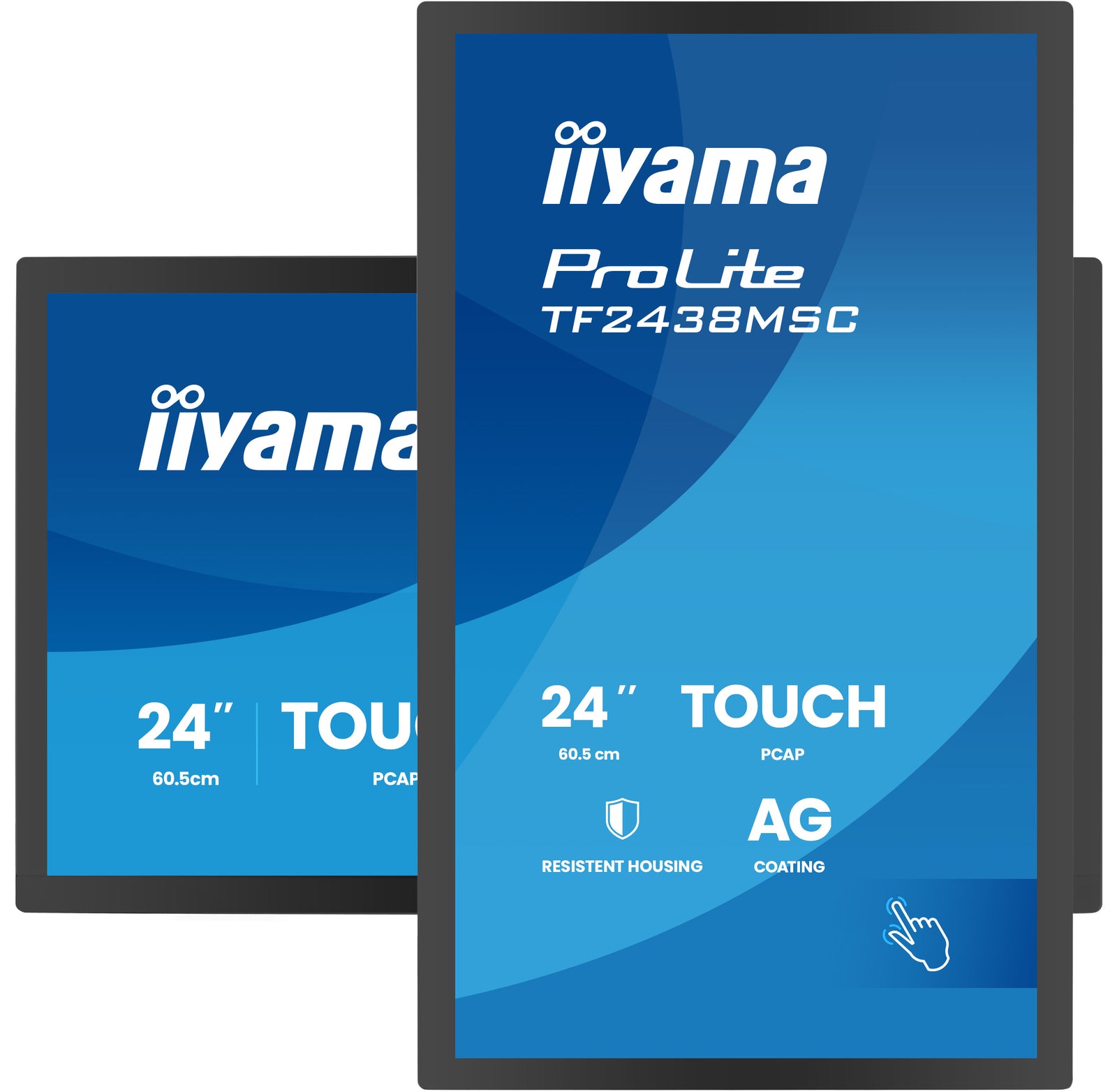 iiyama ProLite TF2438MSC-B2 24" FHD 120Hz 10pt Touchscreen Monitor Touchscreen Monitor iiyama