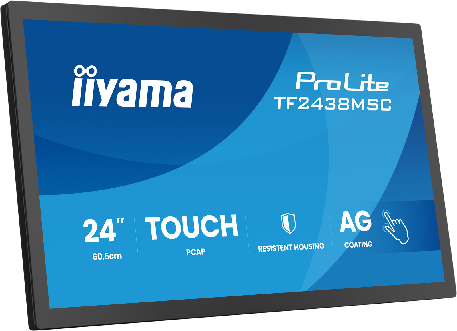 iiyama ProLite TF2438MSC-B2 24" FHD 120Hz 10pt Touchscreen Monitor Touchscreen Monitor iiyama