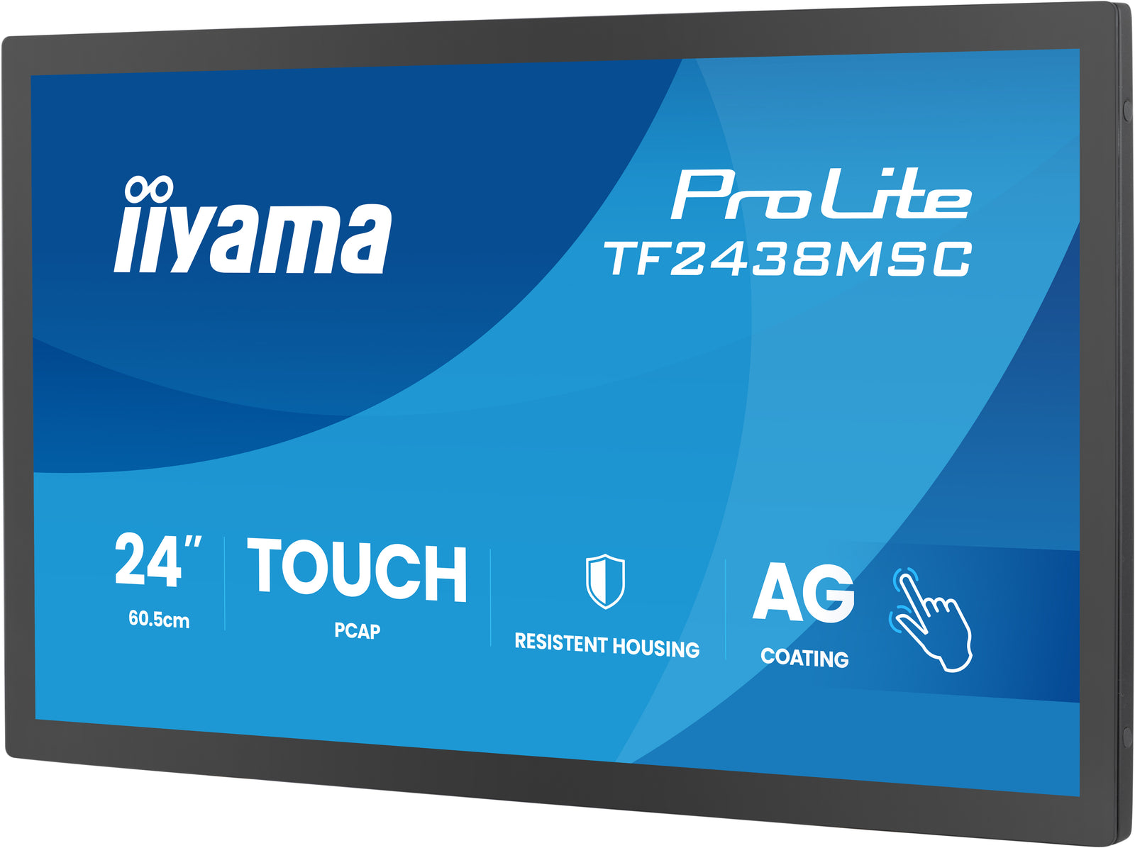 iiyama ProLite TF2438MSC-B2 24" FHD 120Hz 10pt Touchscreen Monitor Touchscreen Monitor iiyama