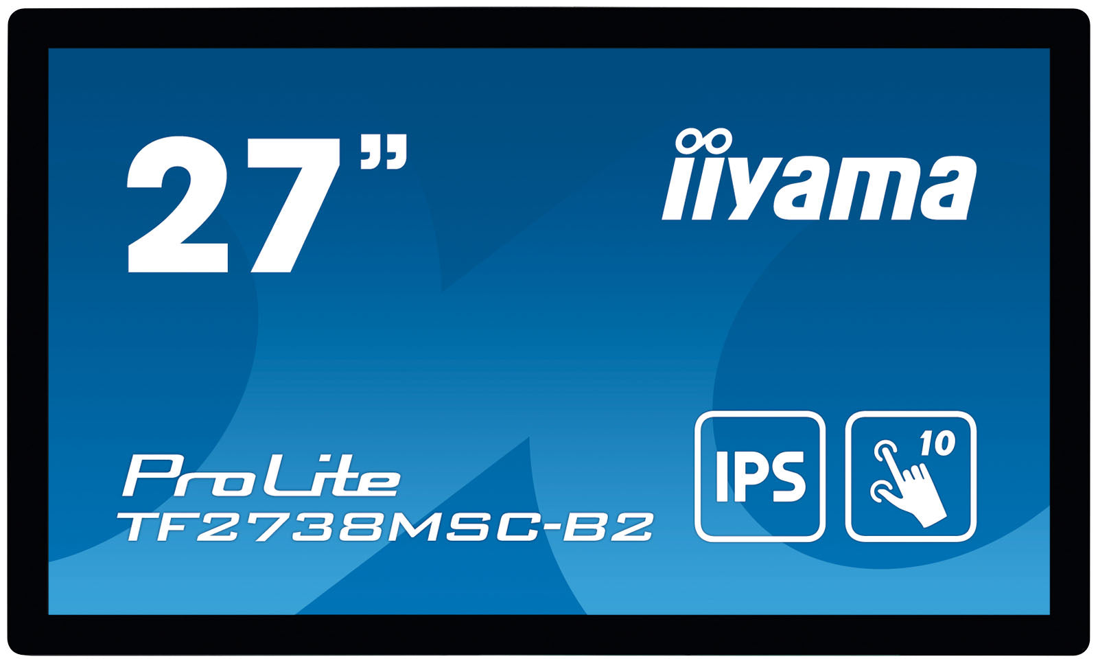 iiyama ProLite TF2738MSC-B2 - 10pt PCAP 27" Open Frame Touchscreen Monitor Touchscreen Monitor iiyama