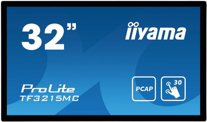 iiyama ProLite TF3215MC-B2 32" PCAP 30 Point Touch Monitor Touchscreen Monitor iiyama