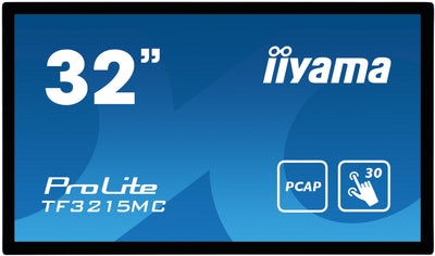 iiyama ProLite TF3215MC-B2 32" PCAP 30 Point Touch Monitor iiyama OpenFrame Touchscreen iiyama