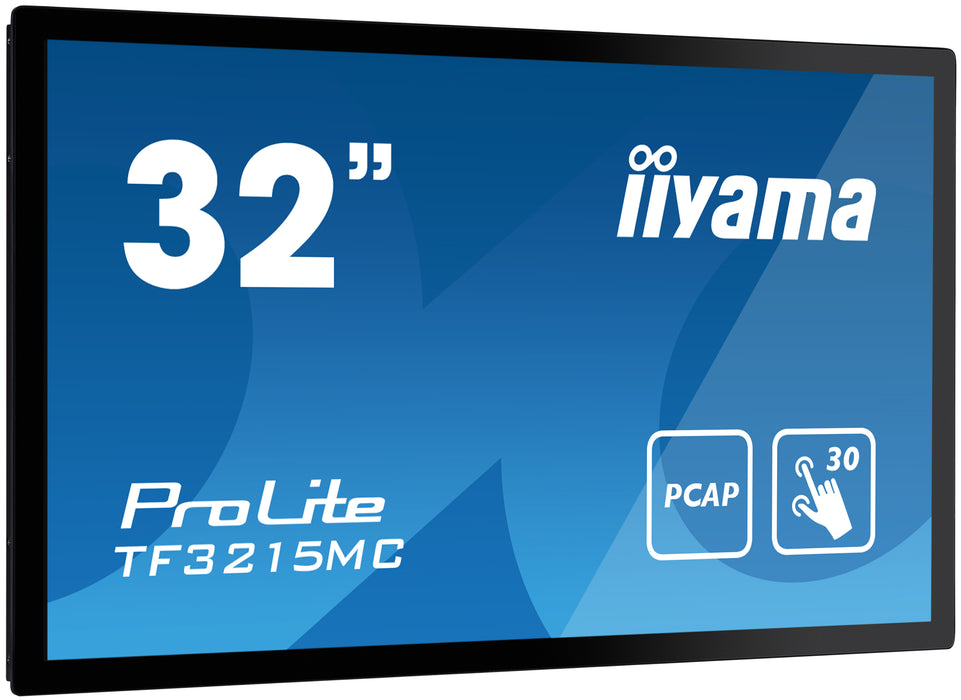 iiyama ProLite TF3215MC-B2 32" (Google EDLA) Certified PCAP 30 Point Touch Monitor
