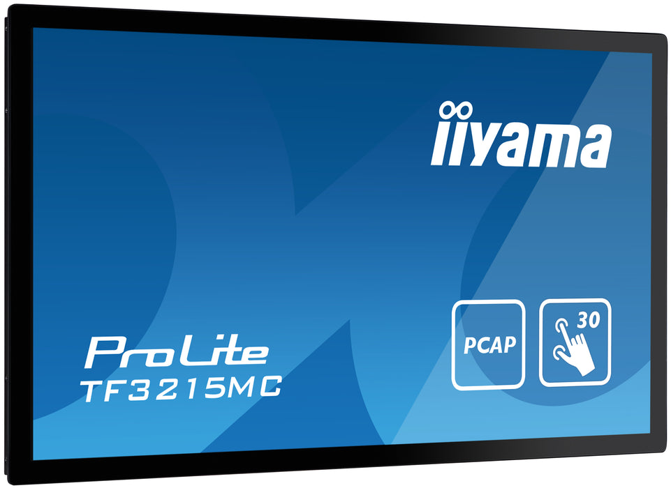 iiyama ProLite TF3215MC-B2 32" (Google EDLA) Certified PCAP 30 Point Touch Monitor
