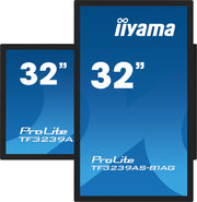 iiyama ProLite TF3239AS-B1AG 32" Full HD PCAP Touchscreen Display Interactive Touchscreen Display iiyama