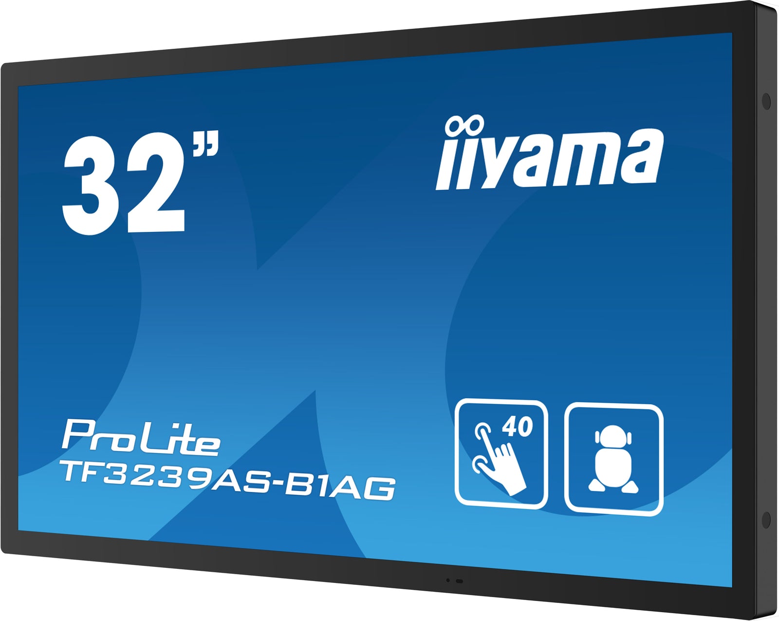 iiyama ProLite TF3239AS-B1AG 32" Full HD PCAP Touchscreen Display Interactive Touchscreen Display iiyama