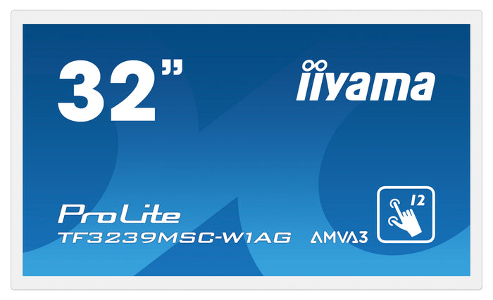 iiyama ProLite TF3239MSC-W1AG - 12pt PCAP 32" Open Frame Touchscreen Display Touchscreen Monitor iiyama