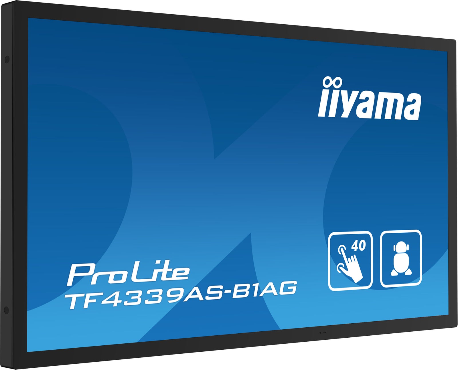 iiyama ProLite TF4339AS-B1AG 43" 4K Ultra HD PCAP Touchscreen Display Interactive Touchscreen Display iiyama
