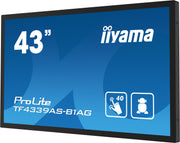 iiyama ProLite TF4339AS-B1AG 43" 4K Ultra HD PCAP Touchscreen Display Interactive Touchscreen Display iiyama