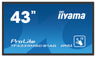iiyama ProLite TF4339MSC-B1AG - 12pt PCAP 43" Open Frame Touchscreen Display
