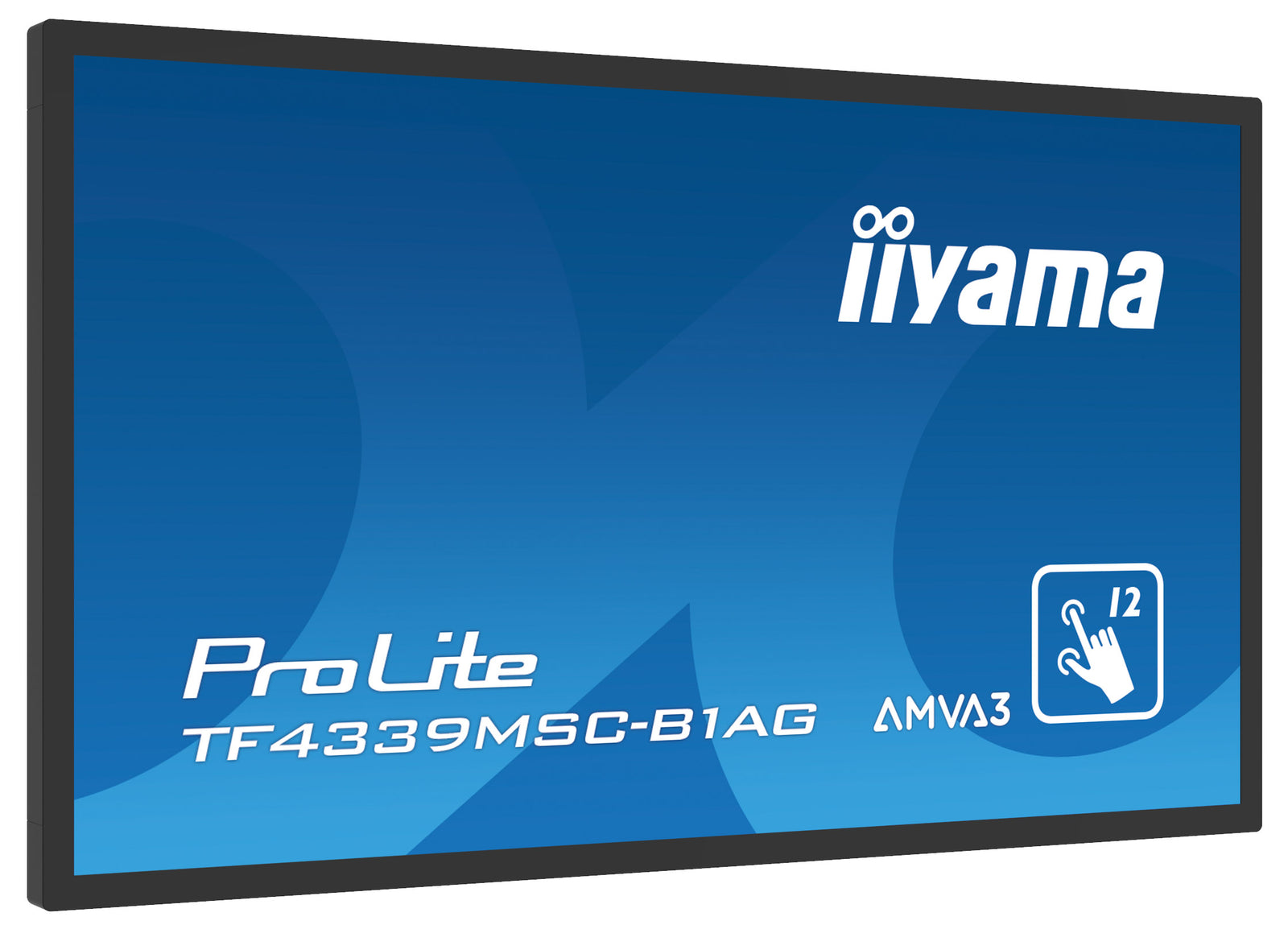 iiyama ProLite TF4339MSC-B1AG - 12pt PCAP 43" Open Frame Touchscreen Display Touchscreen Monitor iiyama