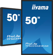 iiyama ProLite TF5039AS-B1AG 50" 4K Ultra HD PCAP Touchscreen Display Interactive Touchscreen Display iiyama