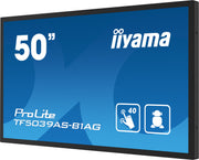 iiyama ProLite TF5039AS-B1AG 50" 4K Ultra HD PCAP Touchscreen Display Interactive Touchscreen Display iiyama