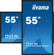 iiyama ProLite TF5539AS-B1AG 55" 4K Ultra HD PCAP Touchscreen Display Interactive Touchscreen Display iiyama
