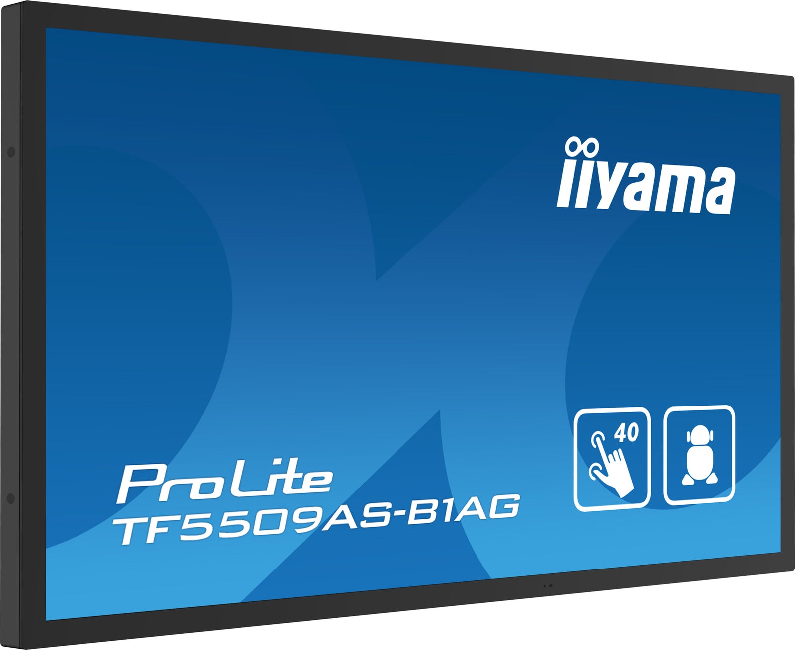 iiyama ProLite TF5539AS-B1AG 55" 4K Ultra HD PCAP Touchscreen Display Interactive Touchscreen Display iiyama