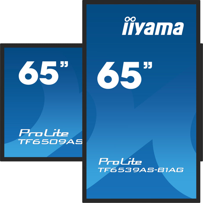 iiyama ProLite TF6539AS-B1AG 65" 4K Ultra HD PCAP Touchscreen Display Interactive Touchscreen Display iiyama