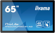 iiyama ProLite TF6539UHSC-B1AG - 50pt PCAP 65" Open Frame Touchscreen Display Touchscreen Monitor iiyama