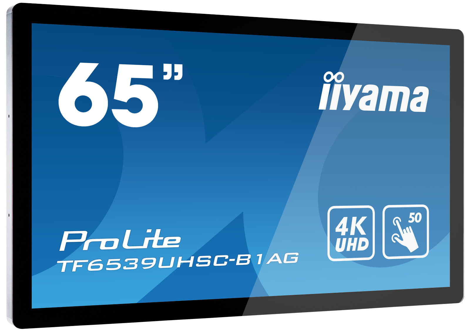 iiyama ProLite TF6539UHSC-B1AG - 50pt PCAP 65" Open Frame Touchscreen Display Touchscreen Monitor iiyama
