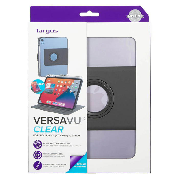 Targus VersaVu® Clear Case for iPad (A16) and iPad (10th Gen) 10.9" | THD936GL Tablet Case Targus