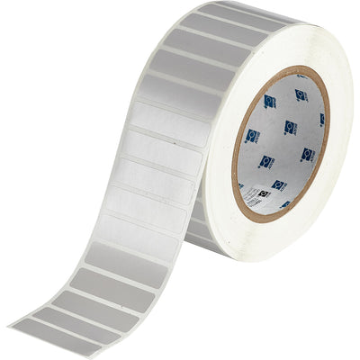 Brady 76 mm Core Satin Silver Polyester with Acrylic Adhesive Labels | THT-53-413-3 Printer Label Brady