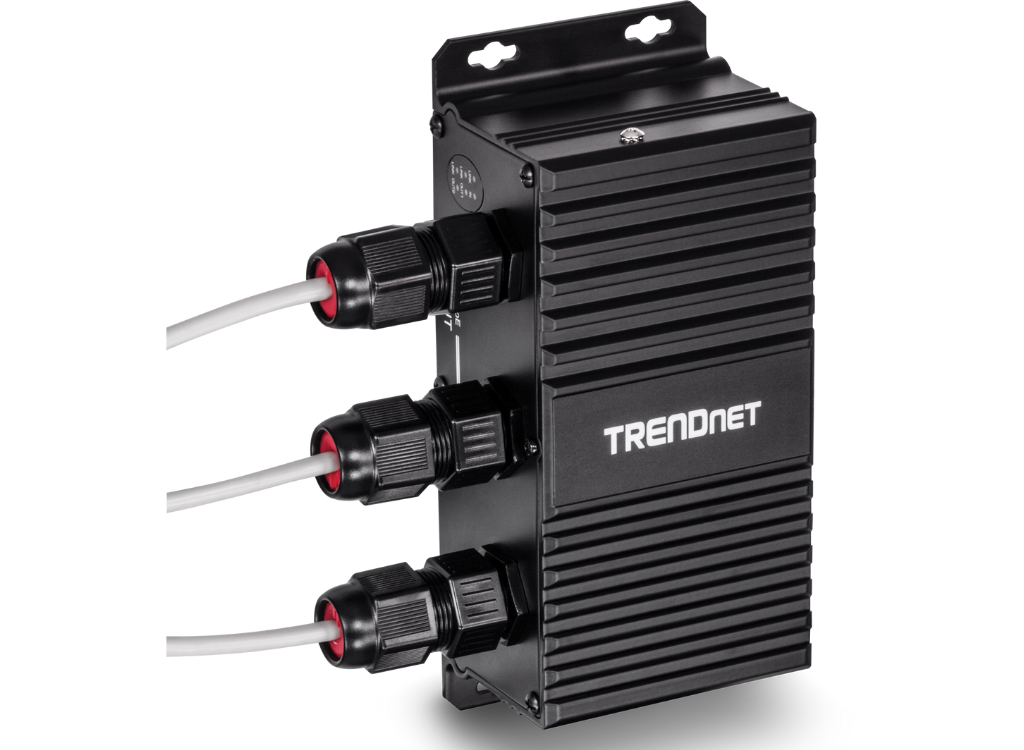 Trendnet 2-Port Industrial Outdoor Gigabit UPoE Extender | TI-EU120 Adapter / Converter Trendnet