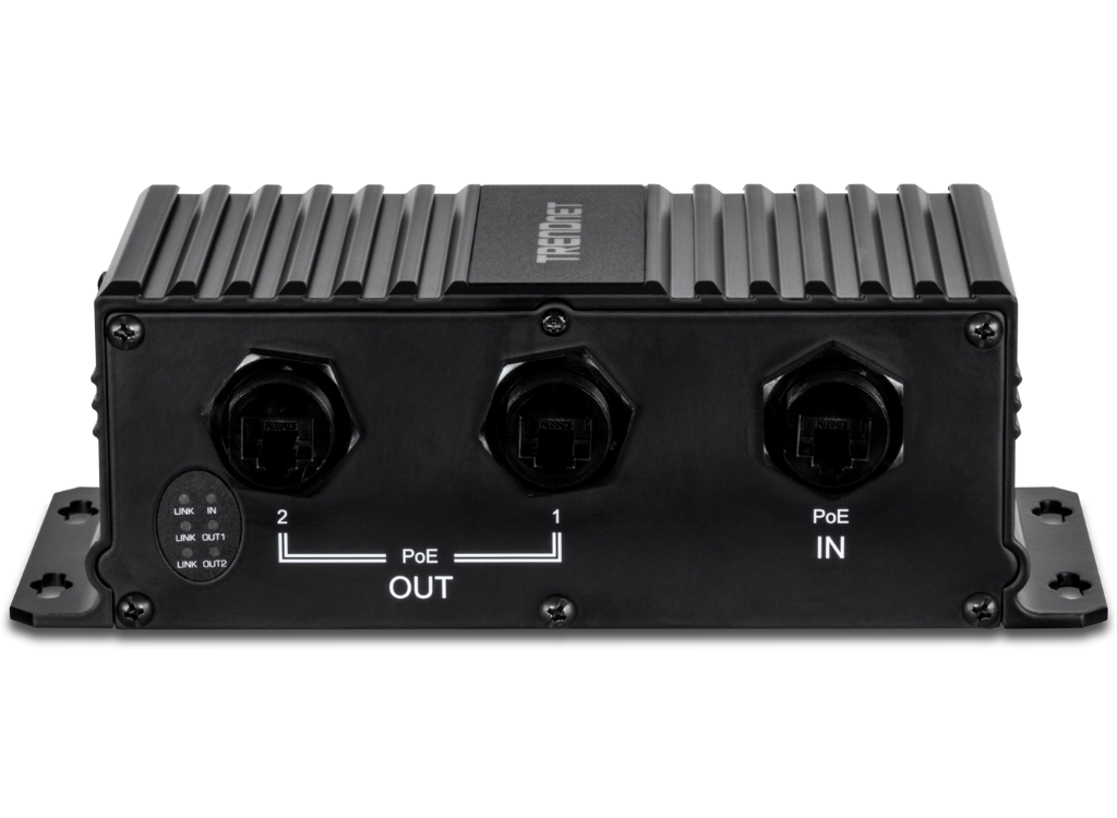 Trendnet 2-Port Industrial Outdoor Gigabit UPoE Extender | TI-EU120 Adapter / Converter Trendnet