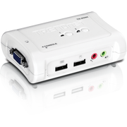 Trendnet 2-Port USB KVM Switch Kit with Audio | TK-209K Switches Trendnet