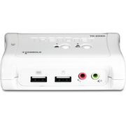 Trendnet 2-Port USB KVM Switch Kit with Audio | TK-209K Switches Trendnet