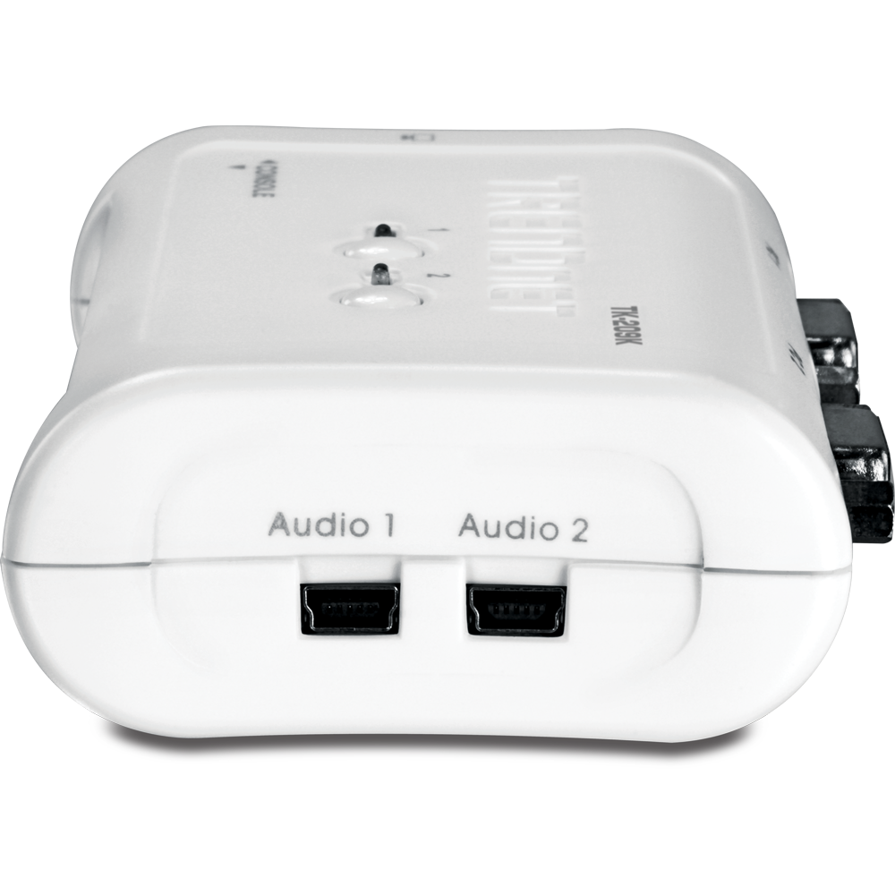 Trendnet 2-Port USB KVM Switch Kit with Audio | TK-209K Switches Trendnet