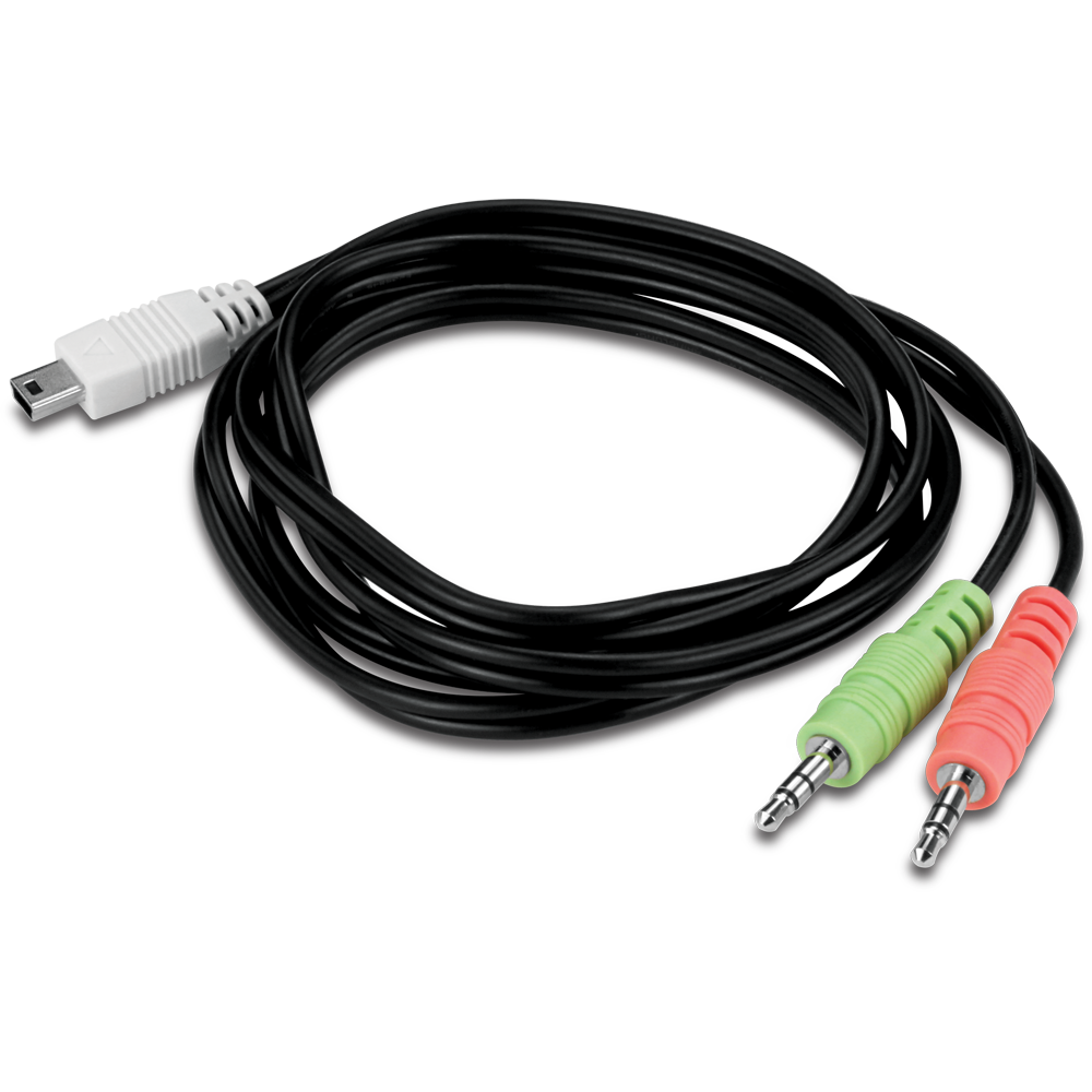 Trendnet 2-Port USB KVM Switch Kit with Audio | TK-209K Switches Trendnet