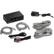 Trendnet 2-Port DVI KVM Switch Kit | TK-222DVK Switches Trendnet