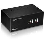 Trendnet 2-Port Dual Monitor DisplayPort KVM Switch | TK-240DP Switches Trendnet
