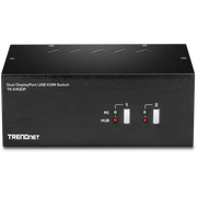 Trendnet 2-Port Dual Monitor DisplayPort KVM Switch | TK-240DP Switches Trendnet