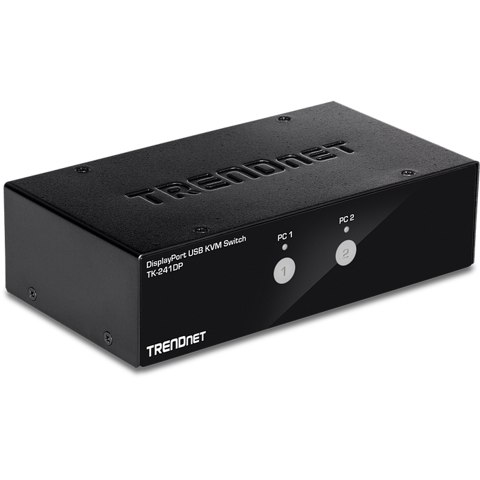 Trendnet 2-Port DisplayPort KVM Switch | TK-241DP Switches Trendnet