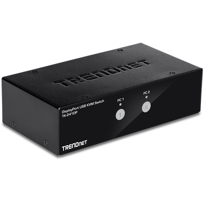 Trendnet 2-Port DisplayPort KVM Switch | TK-241DP Switches Trendnet