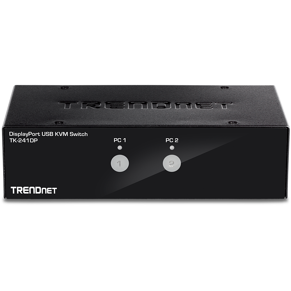 Trendnet 2-Port DisplayPort KVM Switch | TK-241DP Switches Trendnet