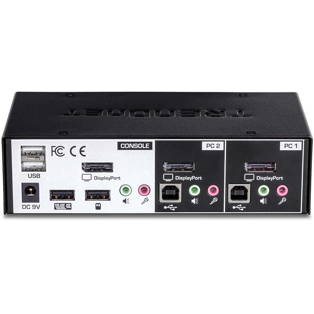 Trendnet 2-Port DisplayPort KVM Switch | TK-241DP Switches Trendnet