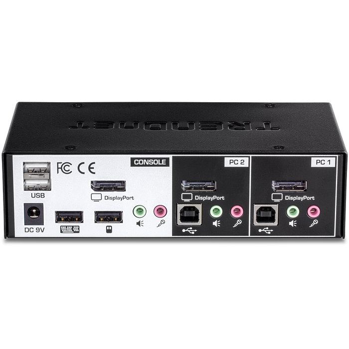 Trendnet 2-Port DisplayPort KVM Switch | TK-241DP