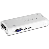 Trendnet 4-Port USB KVM Switch Kit | TK-407K