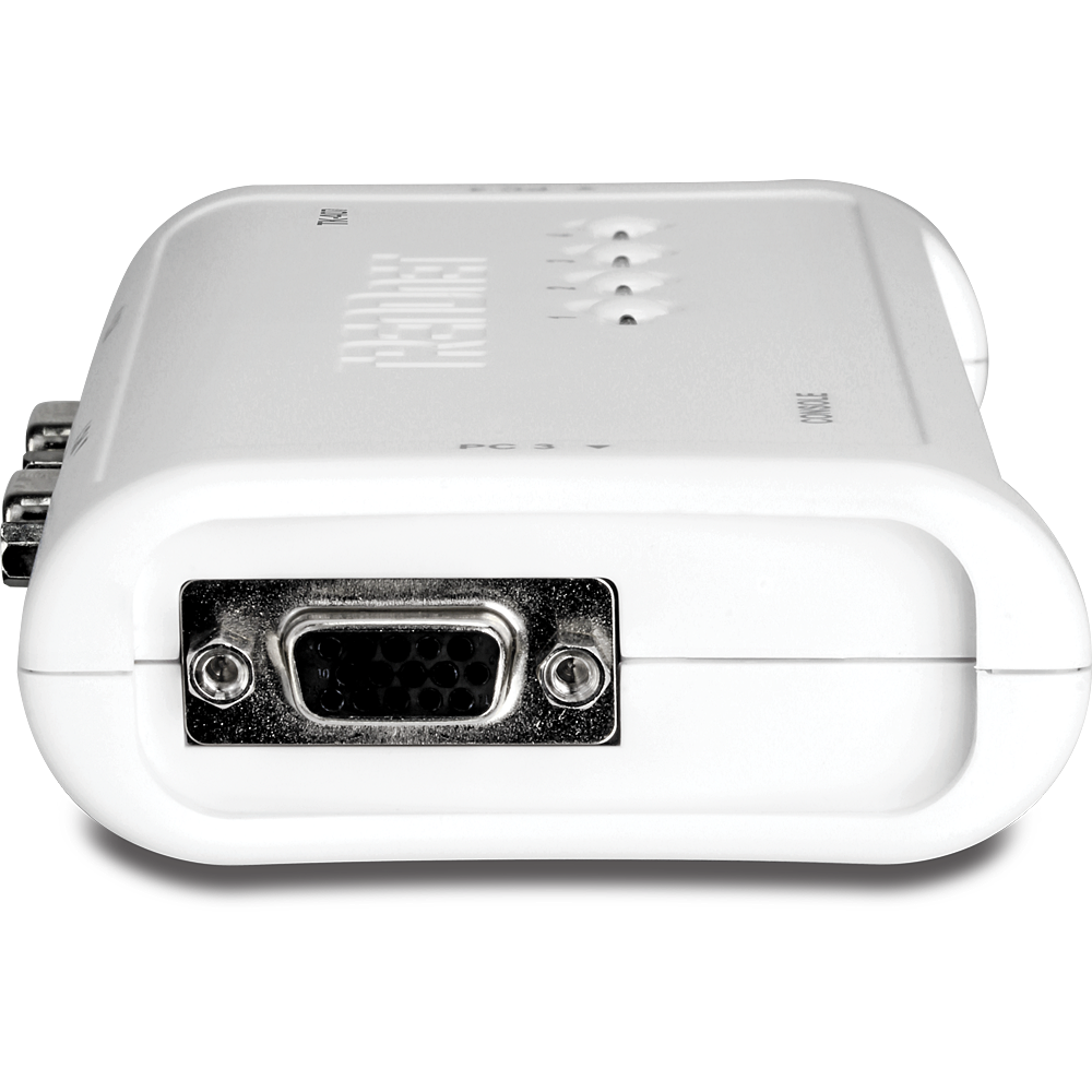 Trendnet 4-Port USB KVM Switch Kit | TK-407K Switches Trendnet