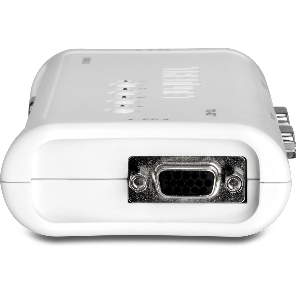 Trendnet 4-Port USB KVM Switch Kit | TK-407K Switches Trendnet