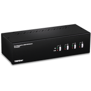 Trendnet 4-Port Dual Monitor DisplayPort KVM Switch | TK-440DP Switches Trendnet