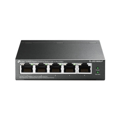 TP-Link TL-SG1005LP 5-Port Gigabit Desktop PoE Switch with 4-Port PoE+ TP-Link Switches TP-Link