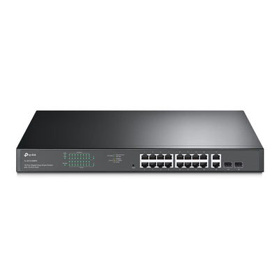 TP-Link TL-SG1218MPE 18-Port Gigabit Easy Smart Switch with 16-Port PoE+ TP-Link Switches TP-Link