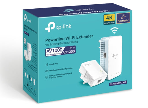TP-Link TL-WPA7517 KIT V 2.0 1000 Mbit/s Ethernet LAN White