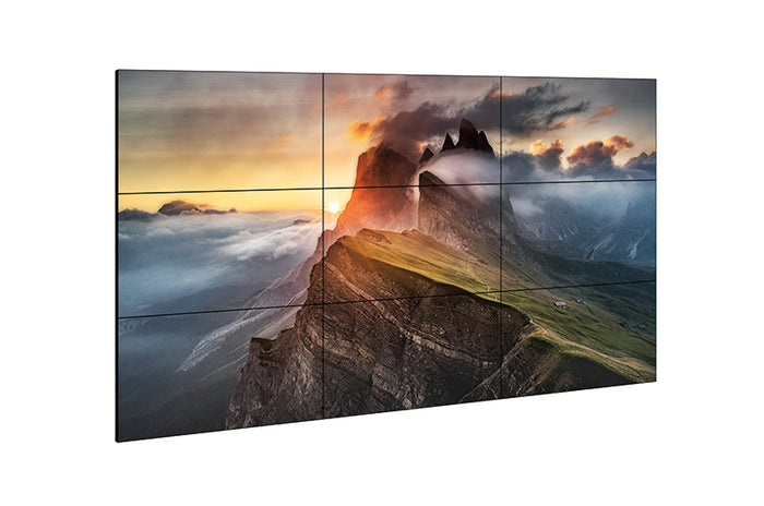 Moove SMB46N1 – 46" Narrow Bezel LCD Videowall Display | 1.8mm Bezel to Bezel LCD Video Wall Display ScreenMoove