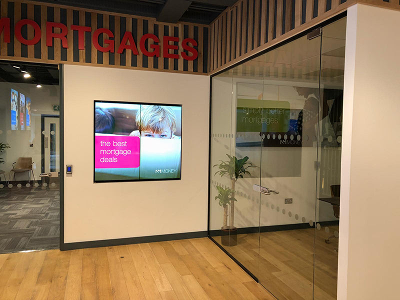 Moove TL55N1 – 55" Narrow Bezel LCD Videowall Display | 1.8mm Bezel to Bezel LCD Videowall Display ScreenMoove