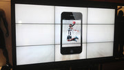 Moove SMB55N1 – 55" Narrow Bezel LCD Videowall Display | 1.8mm Bezel to Bezel LCD Video Wall Display ScreenMoove